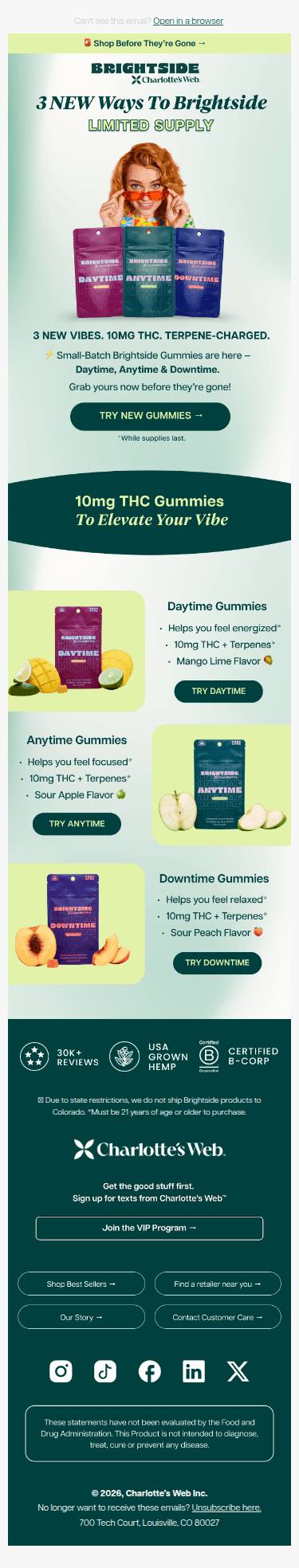 Charlotte's Web email