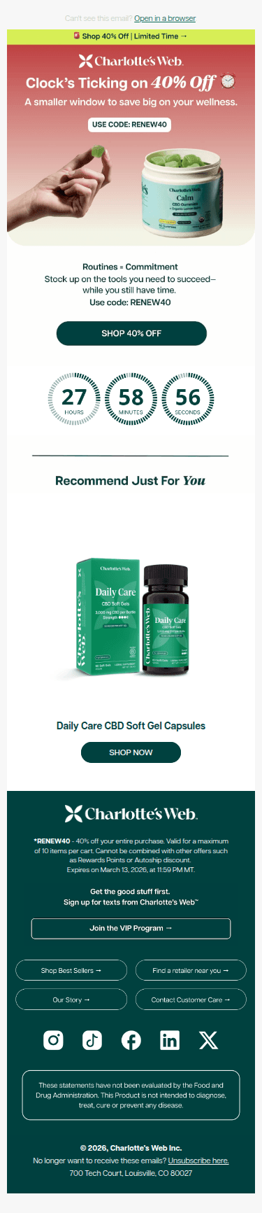 Claim Your 40% Discount – Limited Time Offer!