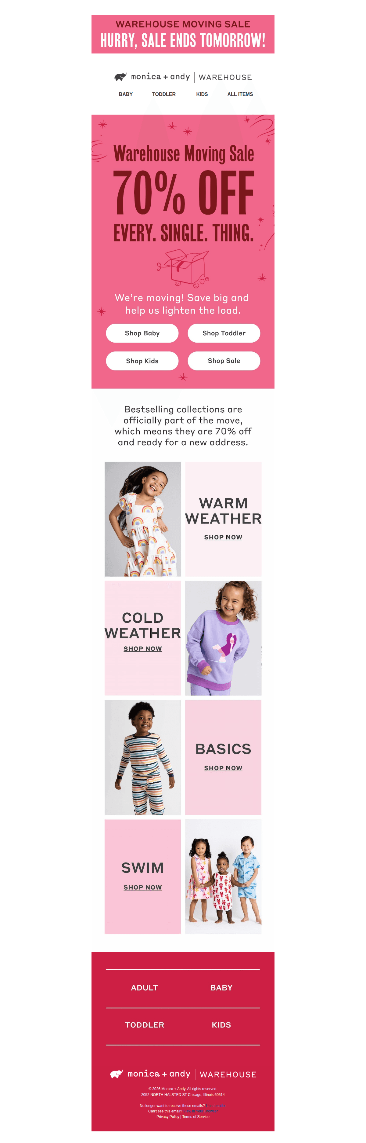 Going…Going…Almost Gone — desktop view