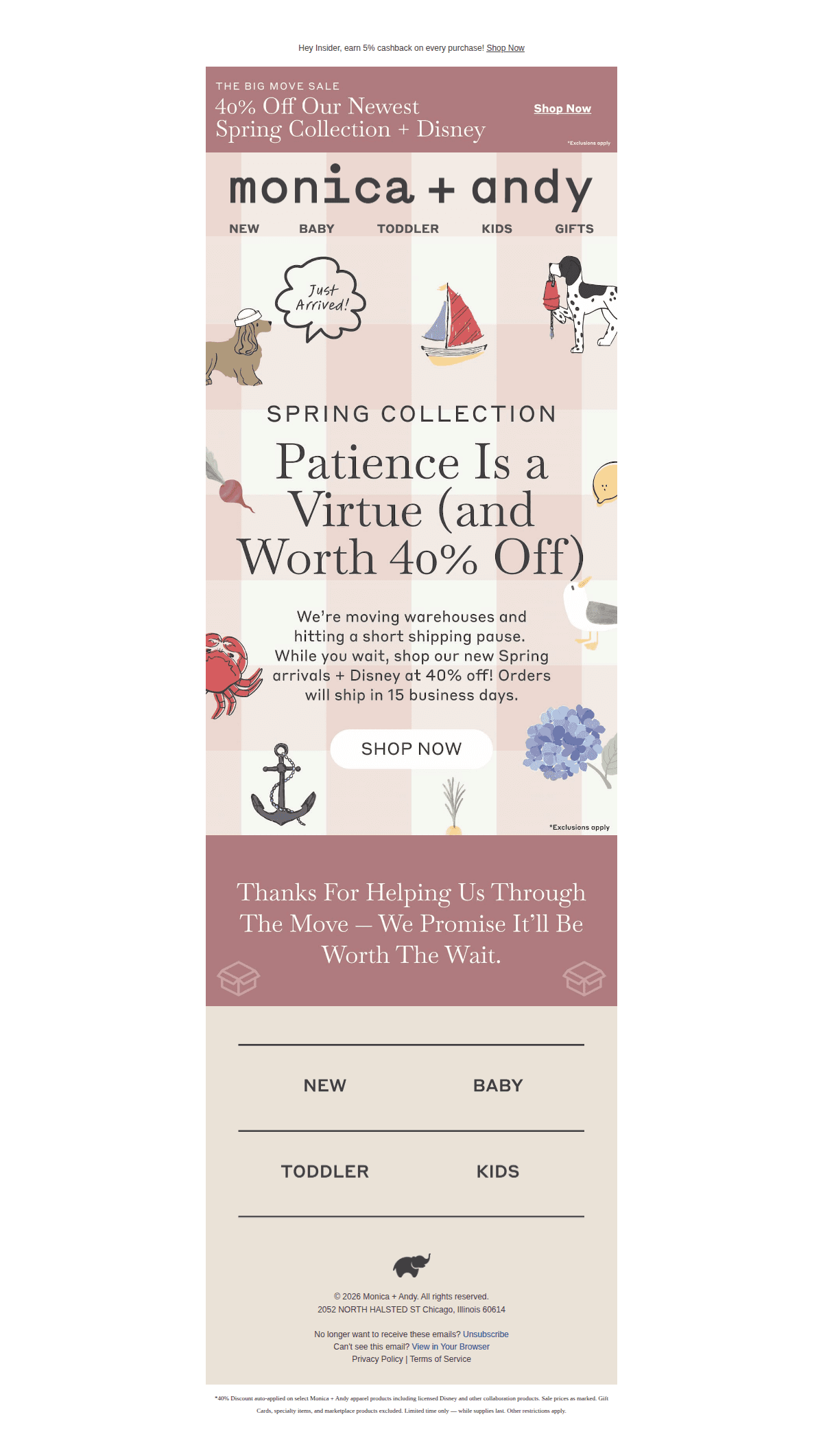 Your Coastal Spring Era (40% Off) — desktop view