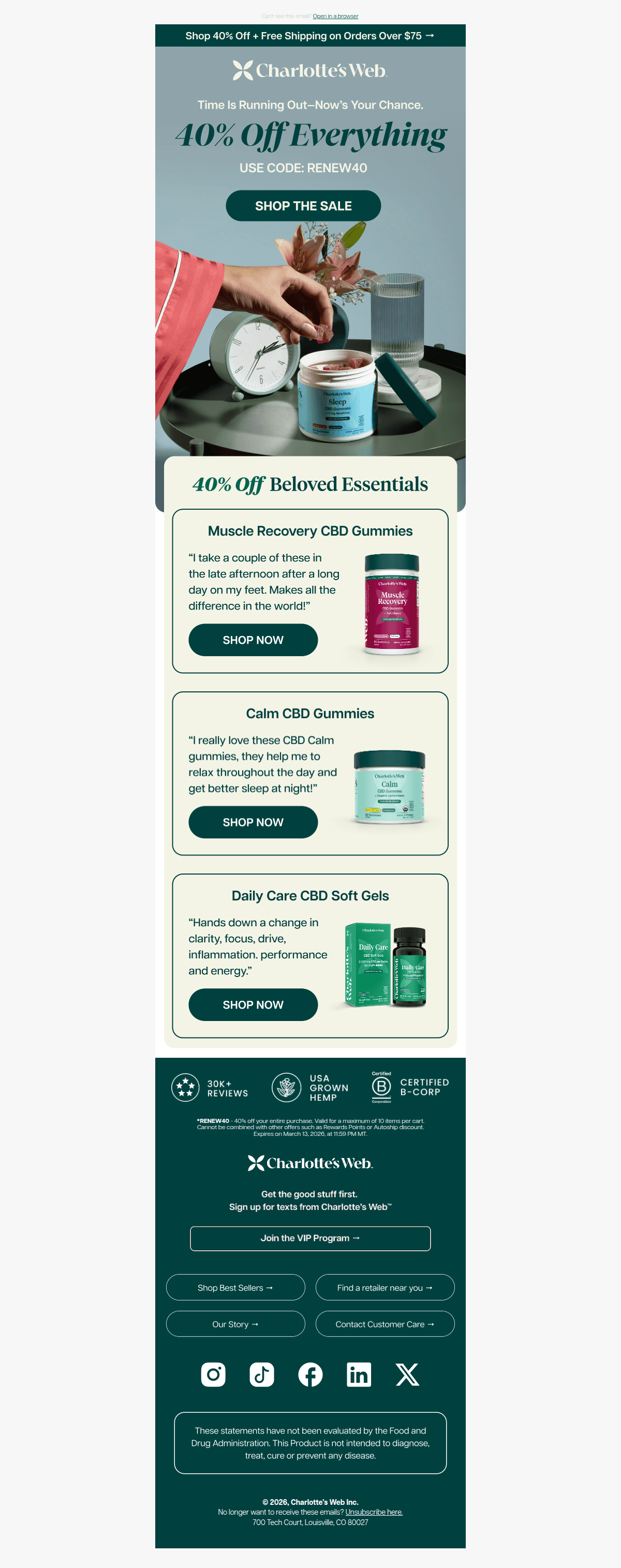 ⏰ Hey , Time Is Running Out—Save 40% Now! — desktop view